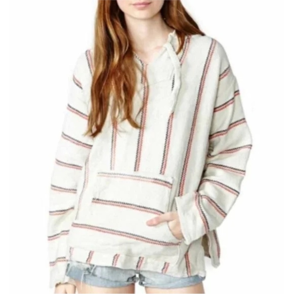 Ocean Drive Baja Surf Beach Hoodie sweatshirt medium beachcomber vacation‎